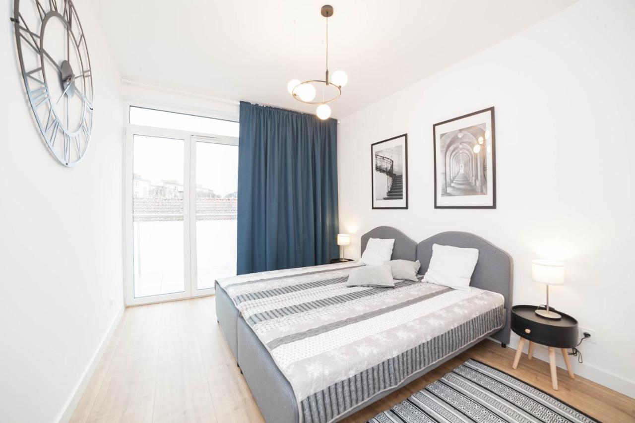 Mragowo Dwupoziomowy Apartament Indygo 85M2 Z Widokiem Na Jezioro Exterior foto