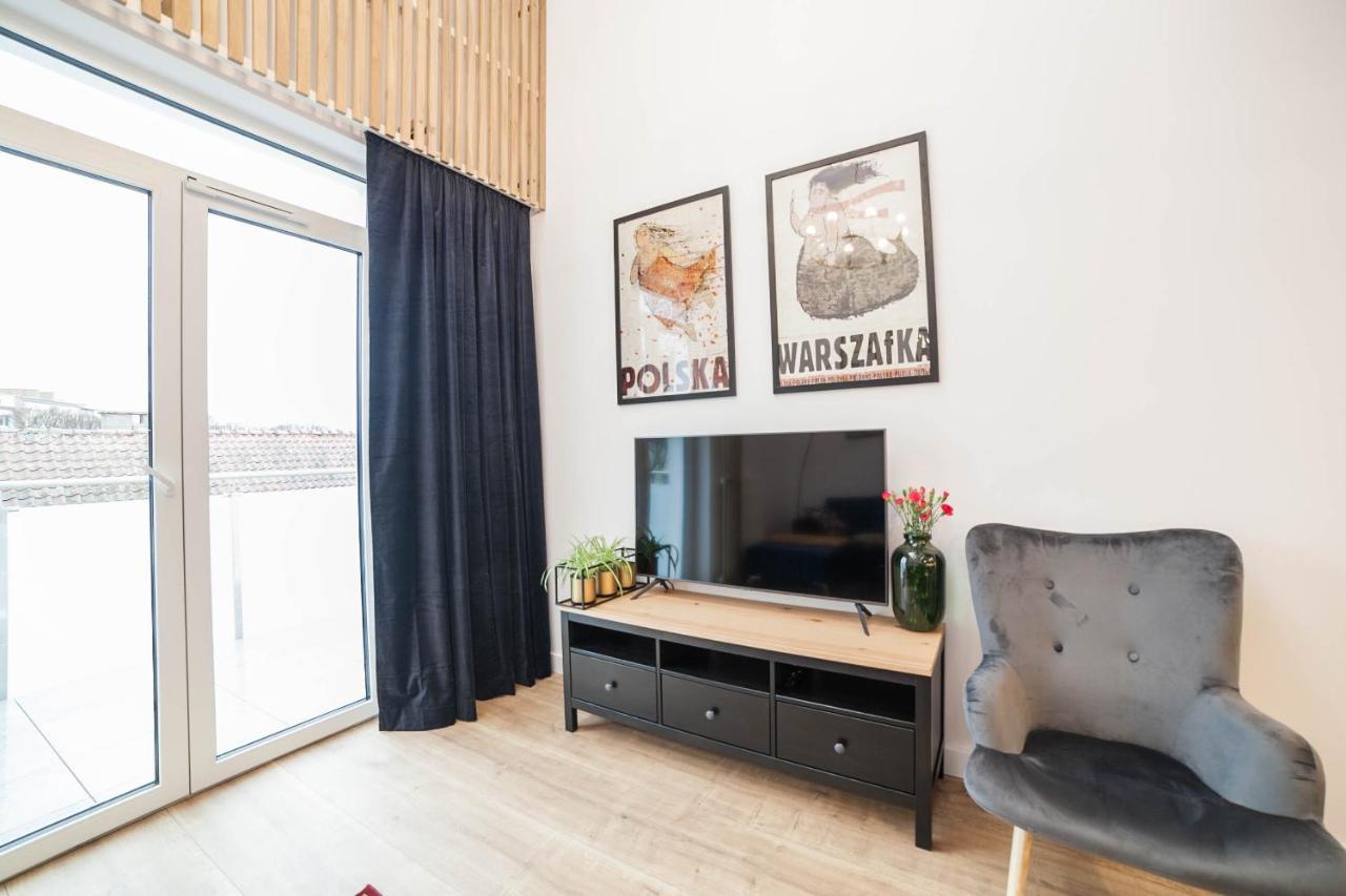 Mragowo Dwupoziomowy Apartament Indygo 85M2 Z Widokiem Na Jezioro Exterior foto